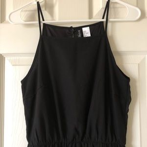 H&M black maxi dress